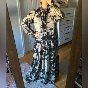 Fate printed maxi dress